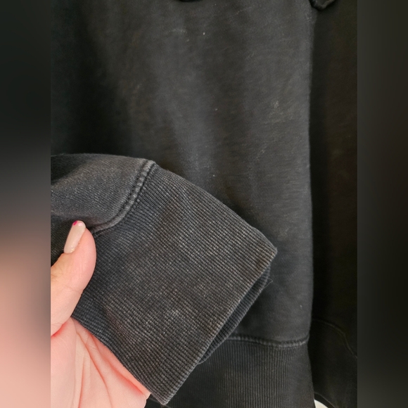 Maurices Black Sweater with Rose Design - Picture 4 of 6